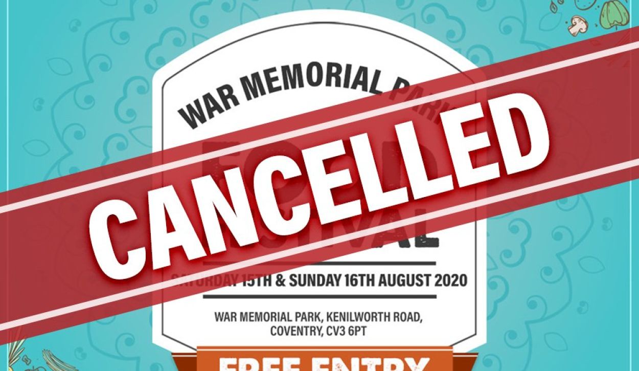 War Memorial Park Food Festival cancelled