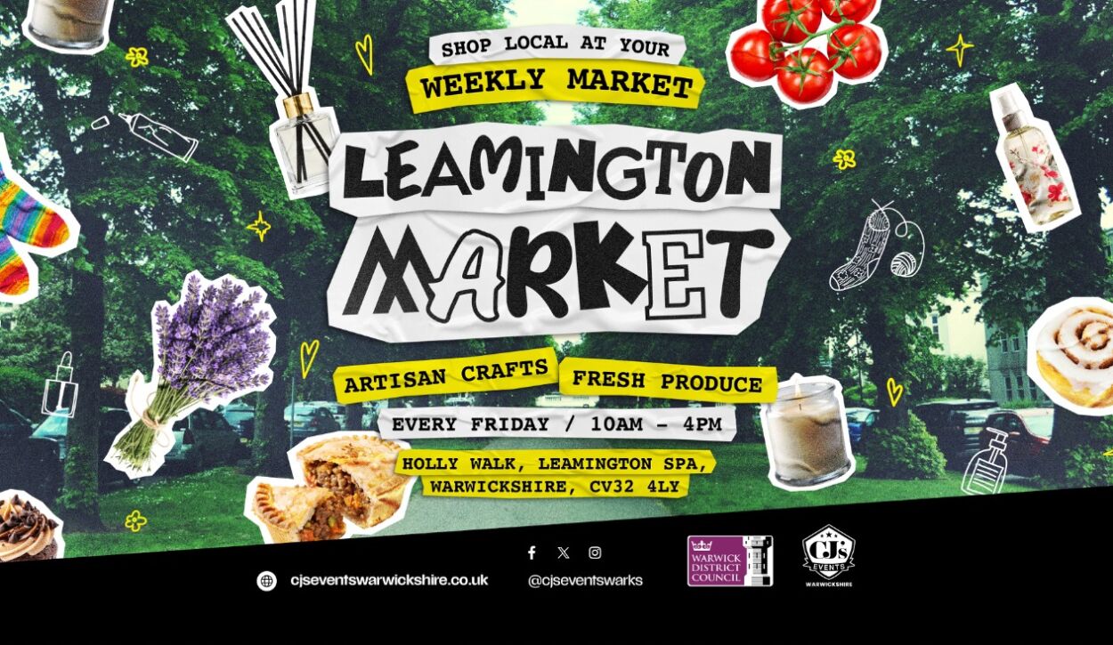 New Weekly Market Coming to Leamington Spa’s Holly Walk