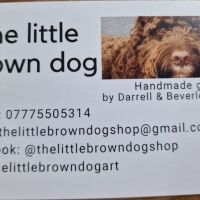 The little brown dog
