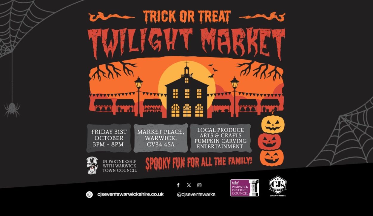 Warwick’s Trick or Treat Twilight Market Promises a Spooky Evening of Fun, Food, and Entertainment